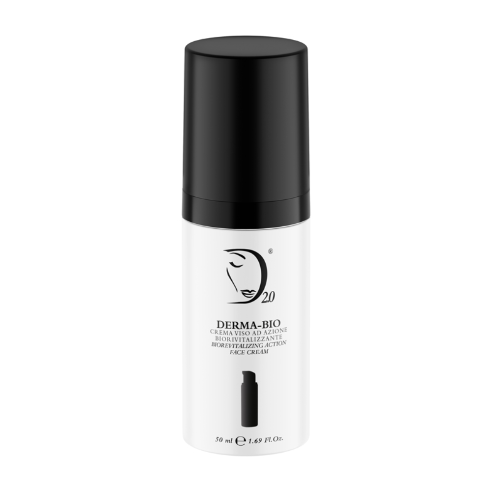 a hero product photo of Derma Bio Face Cream in a bottle on a whilte background
